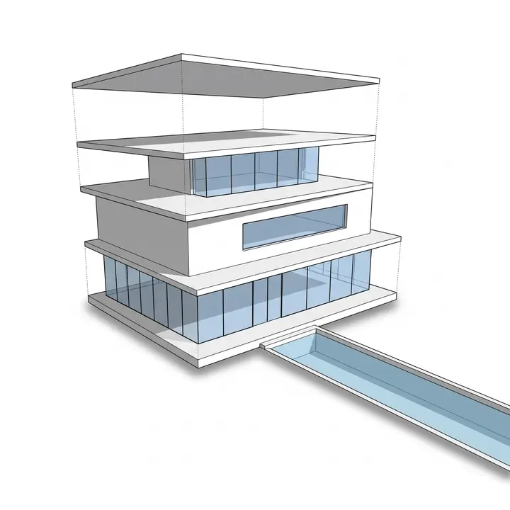 Exploded Axonometric