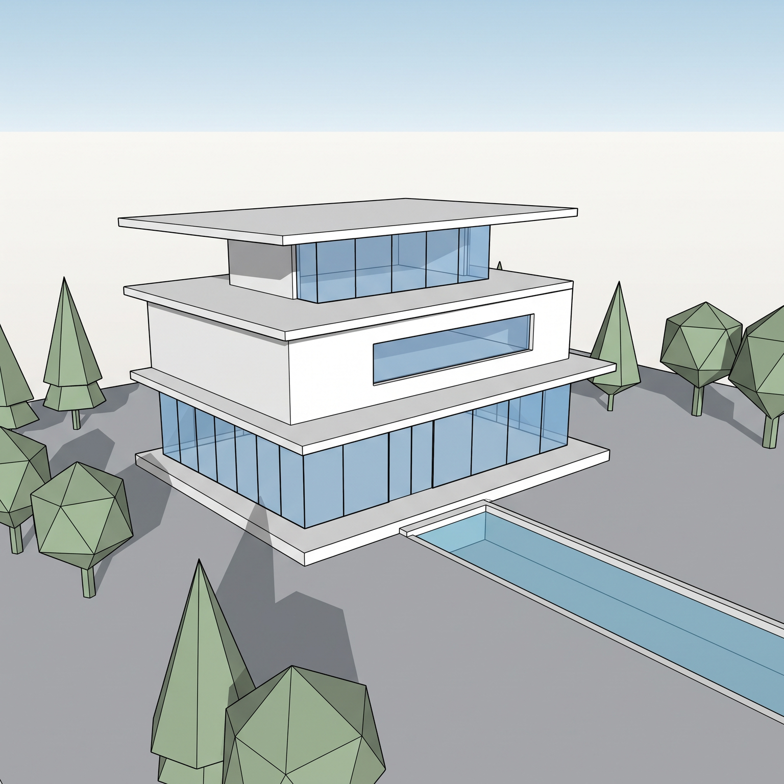 Exploded Axonometric — input