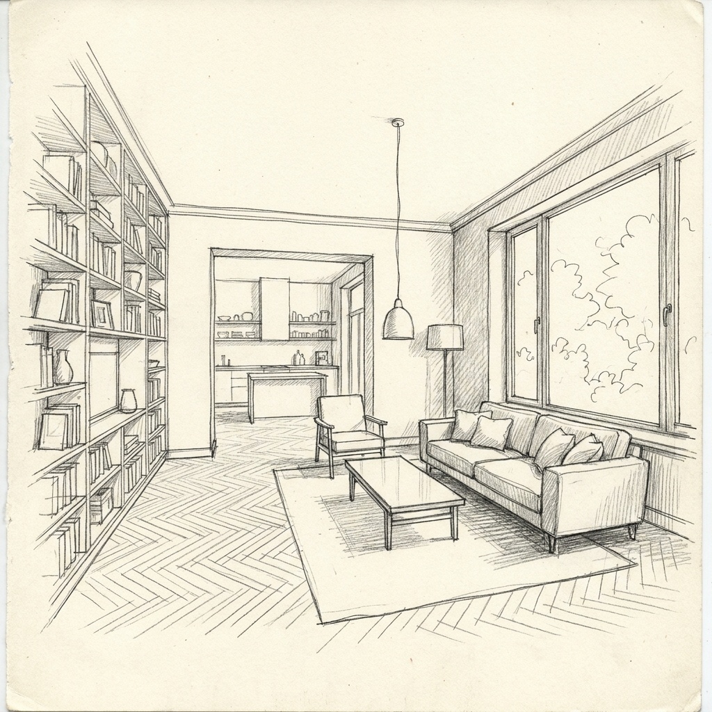 Sketch to Render — input