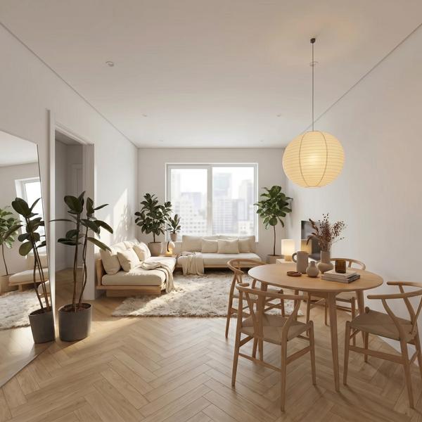 Render made with arkia, template · virtual home staging